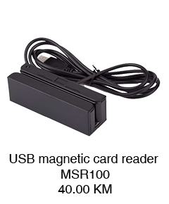 USB magnetic card reader MSR100